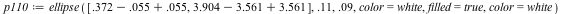 `assign`(p110, ellipse([`+`(`+`(.372, -0.55e-1), 0.55e-1), `+`(`+`(3.904, -3.561), 3.561)], .11, 0.9e-1, color = white, filled = true, color = white))
