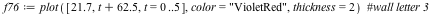 `assign`(f76, plot([21.7, `+`(t, 62.5), t = 0 .. 5], color = 