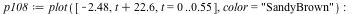 `assign`(p108, plot([-2.48, `+`(t, 22.6), t = 0 .. .55], color = 