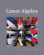 Linear Algebra by Lay, 4th Edition
